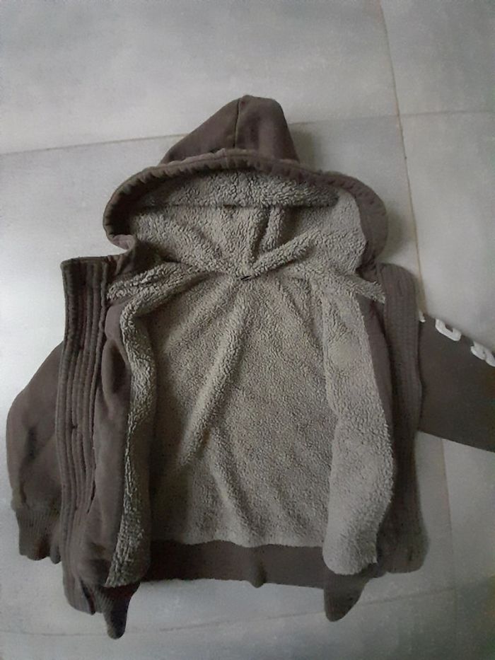 Gilet à capuche fourré Tape à l'oeil 4 ans - photo numéro 3