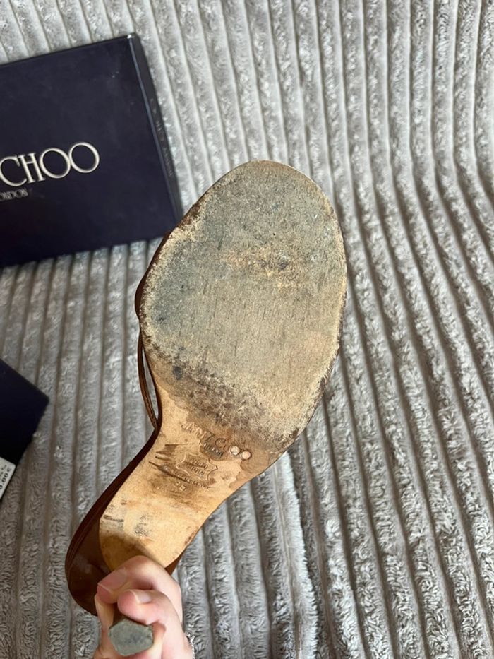 Talons Jimmy Choo authentiques - modèle “Clare Kid” - 38 - photo numéro 15