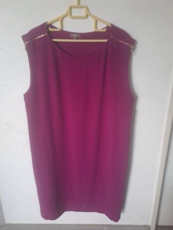 Robe mi longue violet Grain de Malice Taille 48