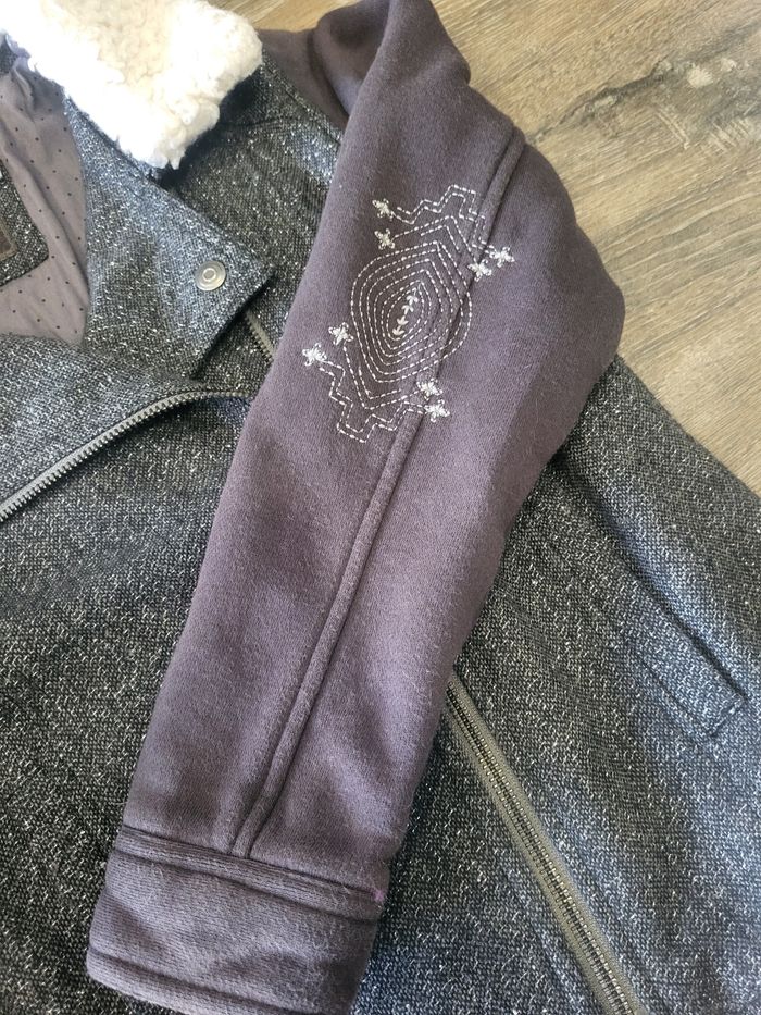 Veste blouson perfecto catimini fille 10 ans - photo numéro 6