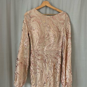 Robe de soirée à paillettes