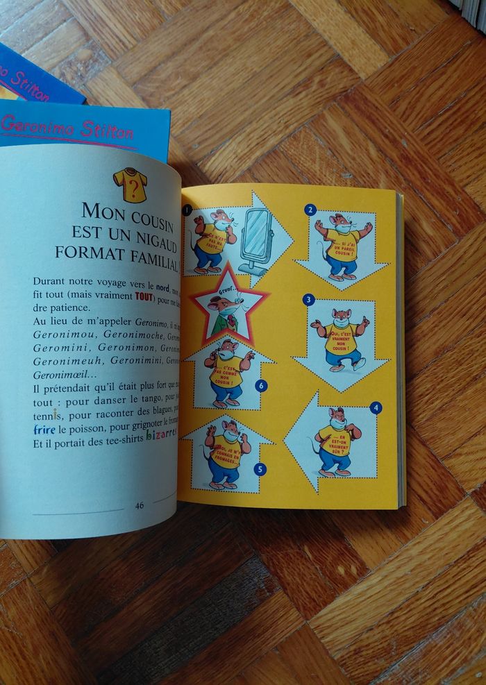 Lot de 4 livres geronimo stilton . 26 28 29 30 - photo numéro 3
