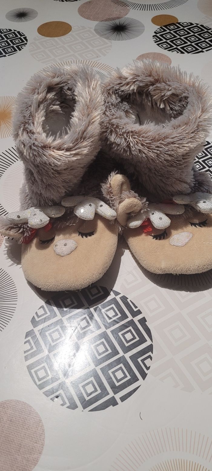 Chaussons pantoufles hiver