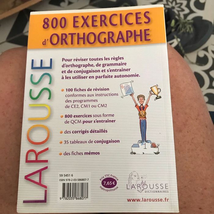 Livre orthographe et exercices - photo numéro 2