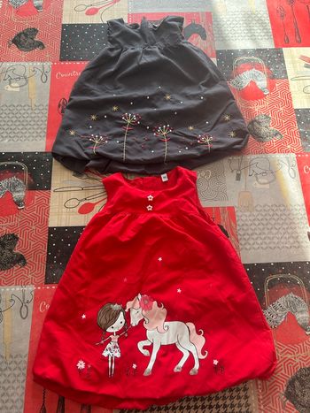 Lot robes fille 18 mois