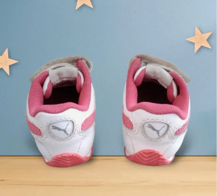 Baskets fille Puma en 21 très bon état - photo numéro 3
