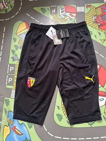 Short 3/4 entrainement Rc Lens Puma Neuf