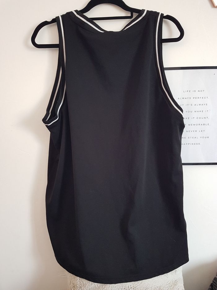 Débardeur homme noir et blanc. FSBN. Taille XL. - photo numéro 3
