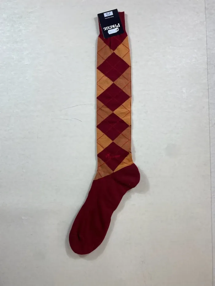 Chaussettes Pikeur – Rouge orangé – Taille 44-46