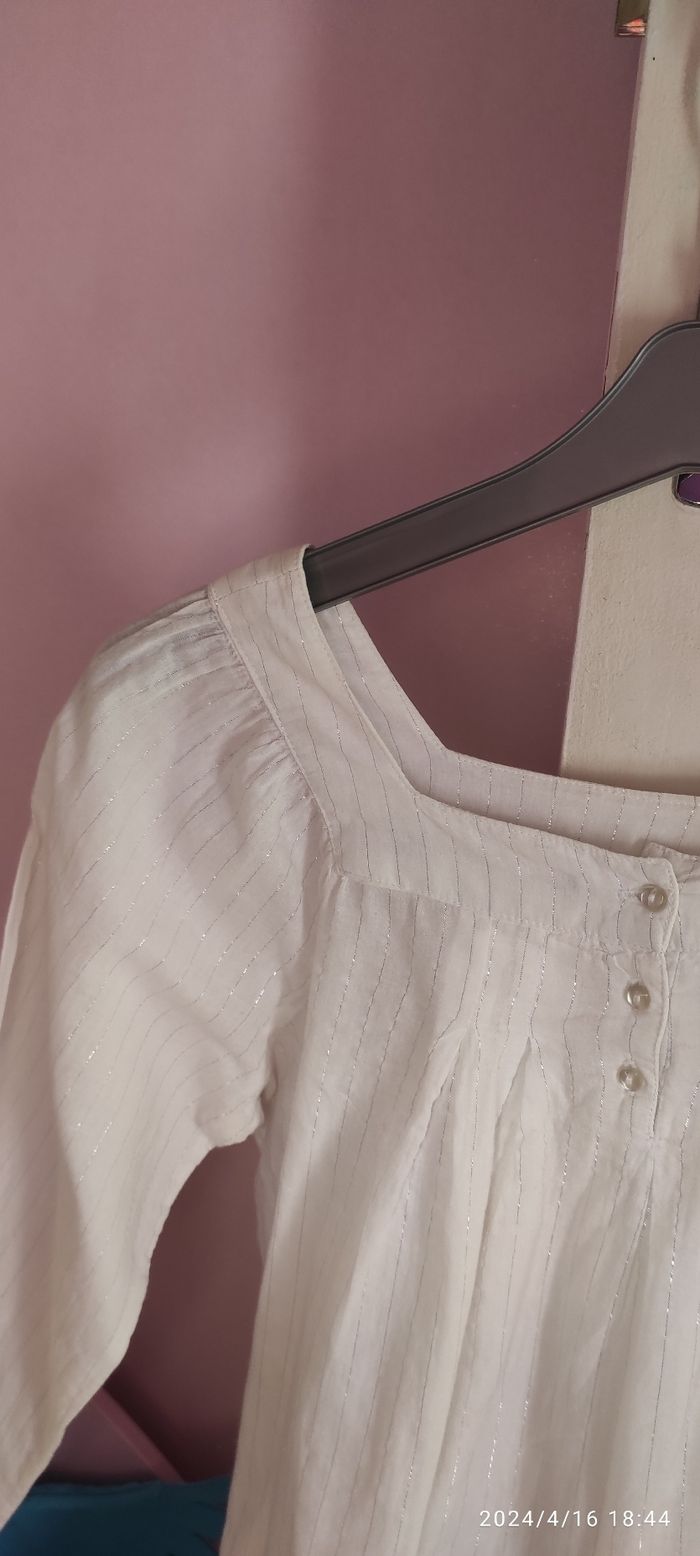 Chemise fille paillettes C.F.K taille 12 ans - photo numéro 15