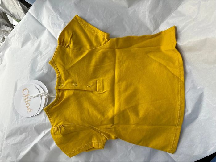 T-shirt pour bébé fille 6 mois Chloé - photo numéro 3
