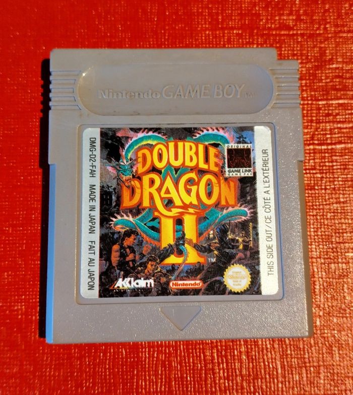 Jeu game boy double dragon 2