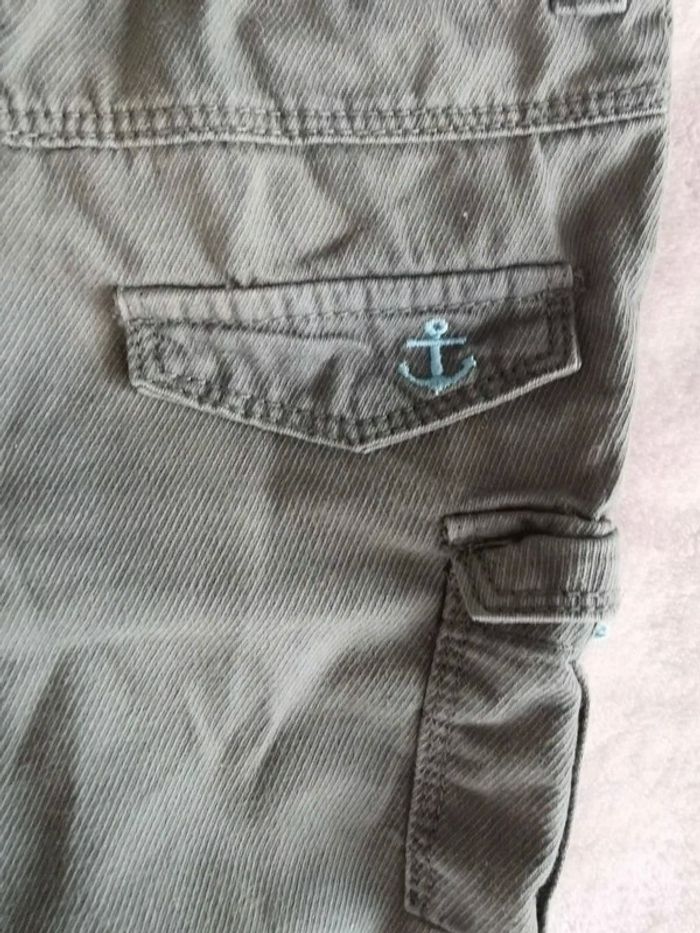 Pantalon à poches kaki mes petits cailloux 12 mois - photo numéro 9