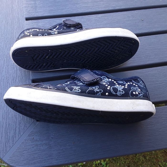 Chaussures tennis bleu marine  fille - disney Minnie - pointure 28 - photo numéro 5