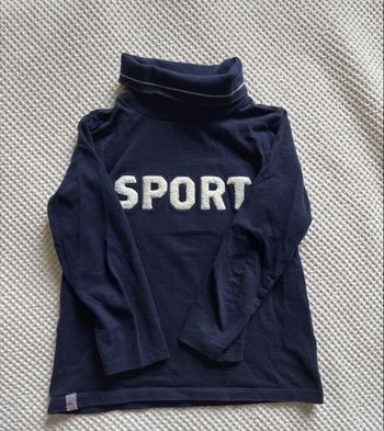 Teeshirt col roulé sergent major 5 ans