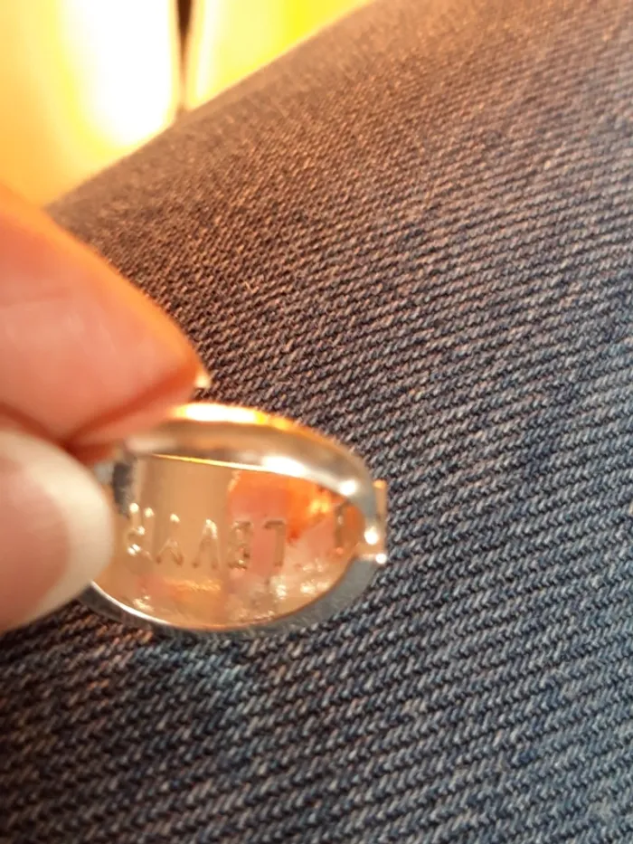 Bague fantaisie avec strass ajustable - photo numéro 8