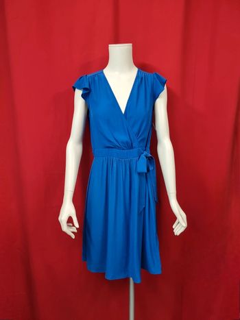 Sud Express robe courte bleu * taille L *