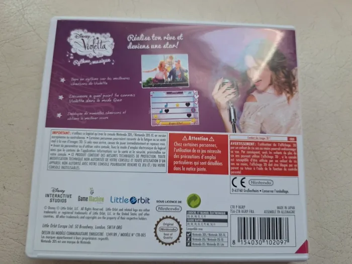 Jeu 3DS, Disney Violetta - photo numéro 2
