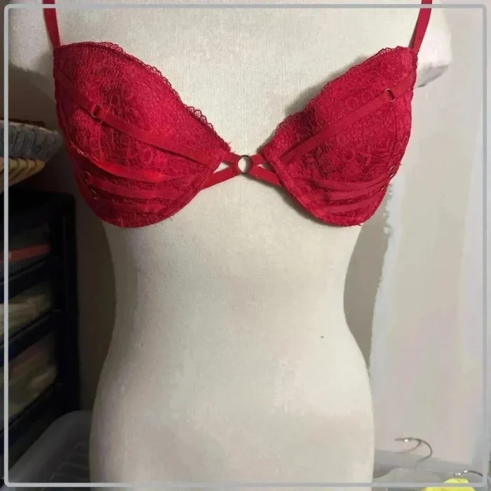 Magnifique soutient gorge rouge undiz 95d