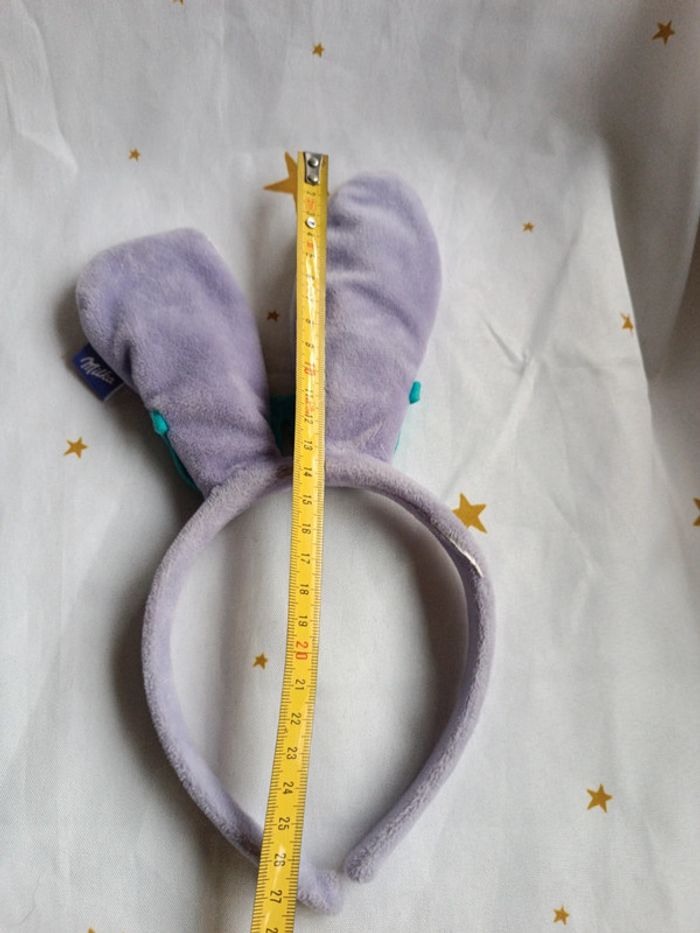 Serre tête headband oreille lapin bunnies Bunny rabbit violet parme purple milka lunette glasse - photo numéro 8