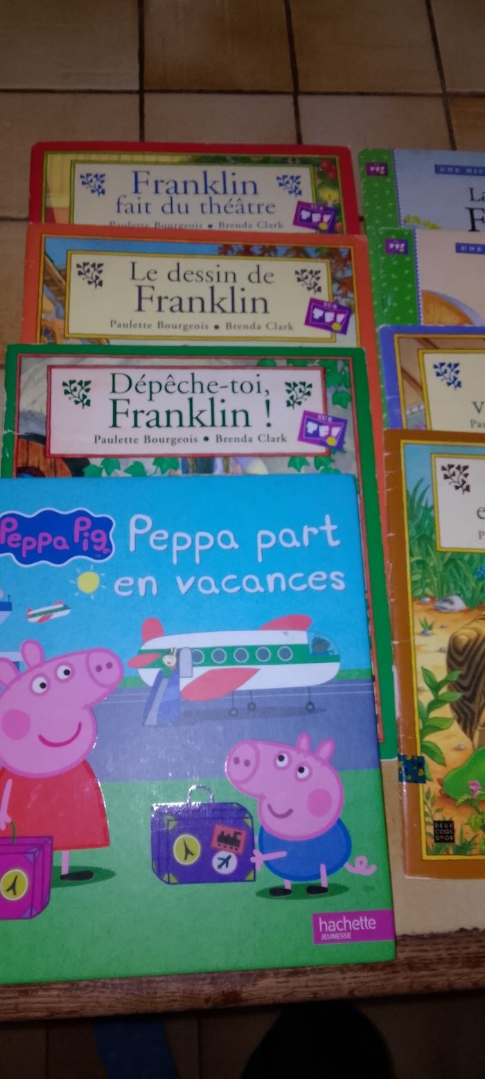 Lot livre Franklin et 1 Peppa pig - photo numéro 4