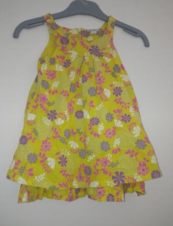 Robe orchestra taille 2 ans fleurs