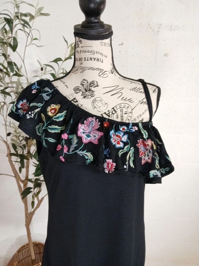 🌸 Blouse asymétrique une épaule dégagée – Jessica C&A – Taille M – Très bon état - photo numéro 8