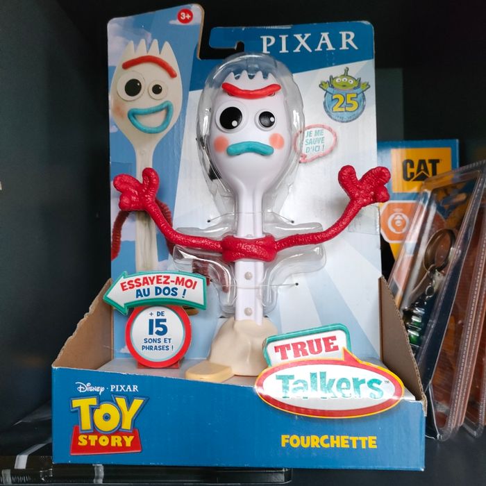 Disney Pixar Toy Story 4 Figurine parlante Fourchette, phrases et sons en français.