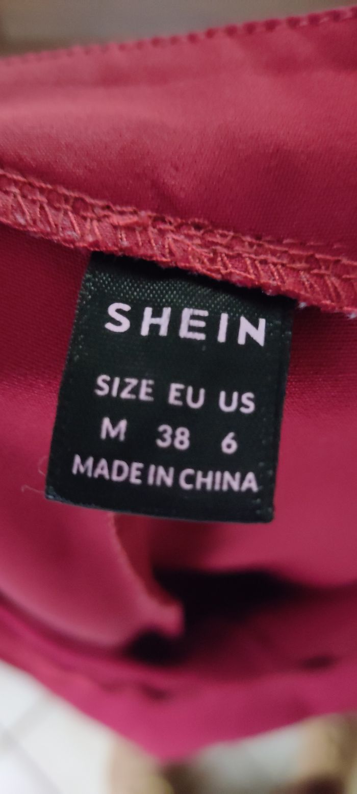 Pantalon femme rouge foncé - photo numéro 5