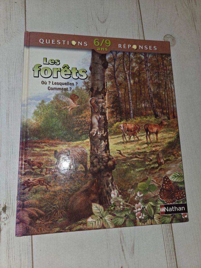Livre questions réponses "les forêts "