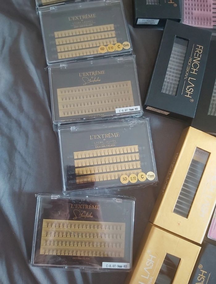 Lot extensions de cils - photo numéro 2