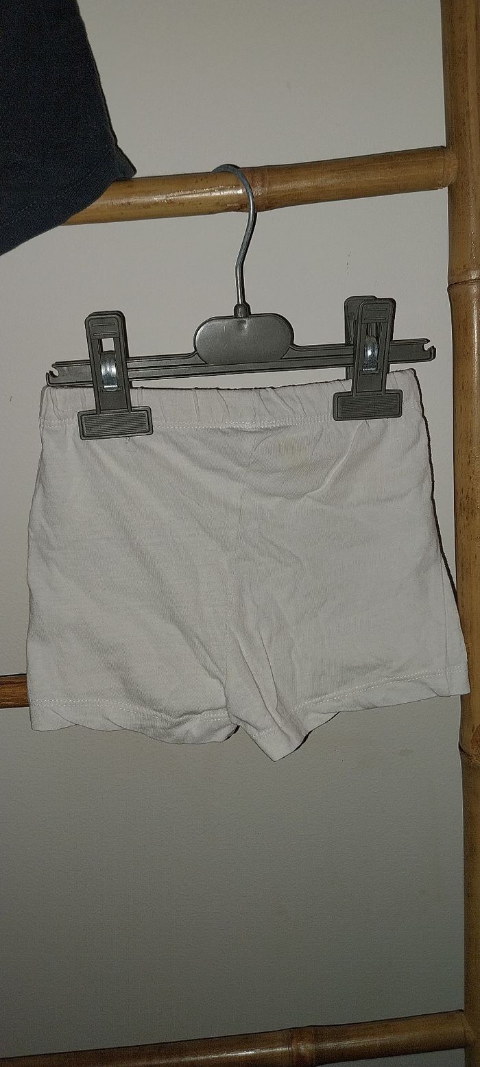 Duo/ Lot de 2 shorts La Halle 18 mois très bon état - photo numéro 5