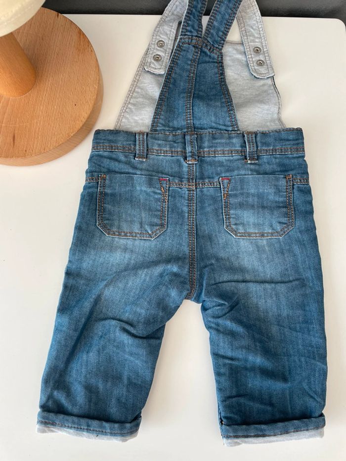 Salopette en jean bébé - photo numéro 2