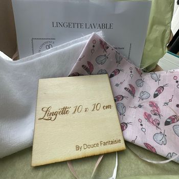 Box couture lingettes lavables