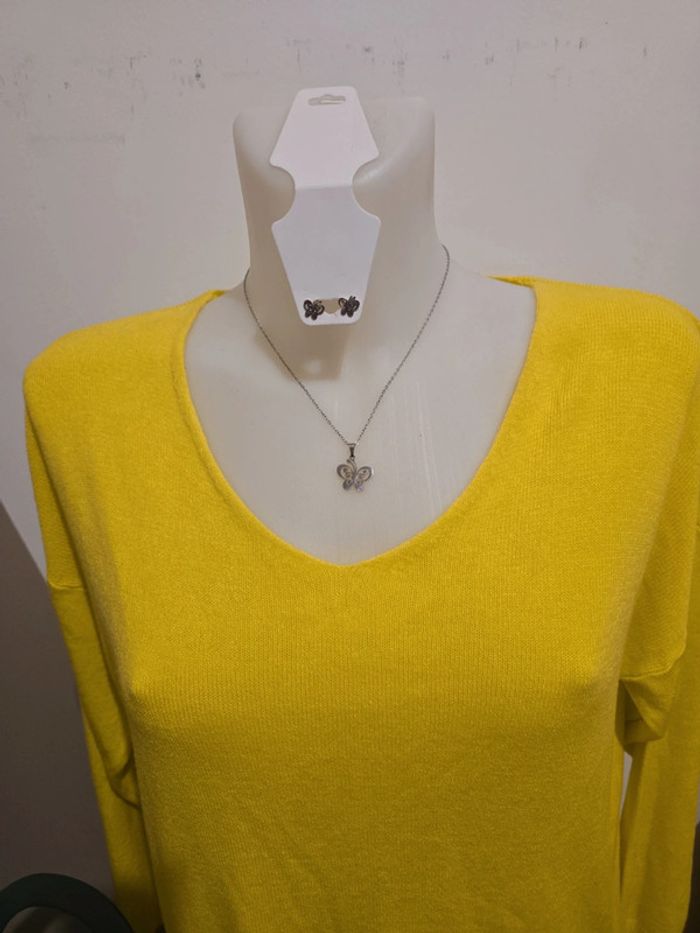 Ensemble bijoux neuf acier inoxydable