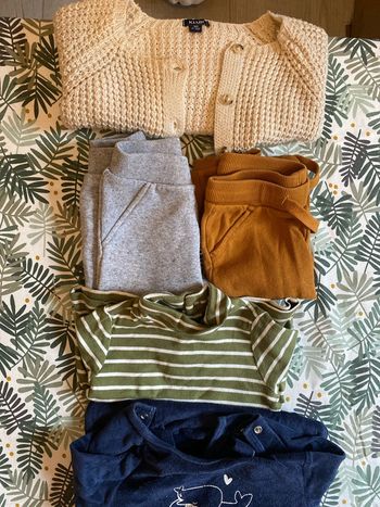 Lot vêtements bébé garçon 9 mois