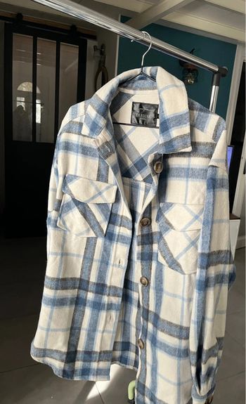 Veste chemise chaude ado ou femme taille s/36 marque deluxe