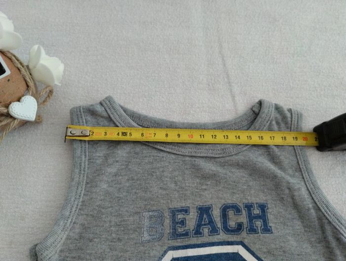 T shirt sans manches in extenso - photo numéro 3