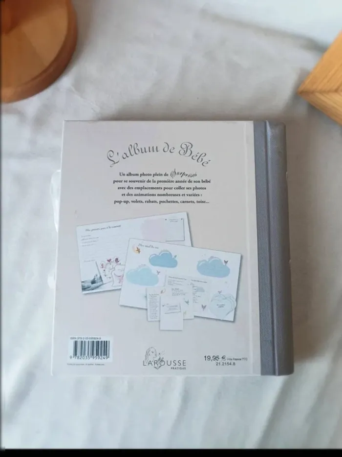 Jolie album de naissance neuf Larousse mixte - photo numéro 2