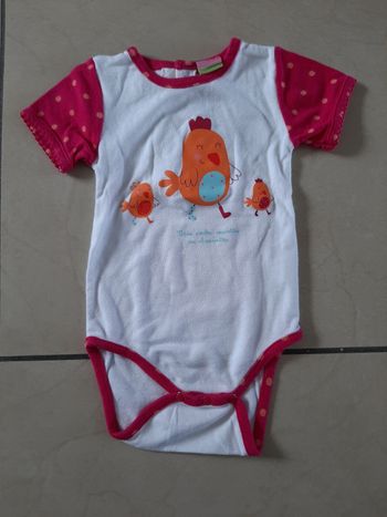 Body fille 12 mois
