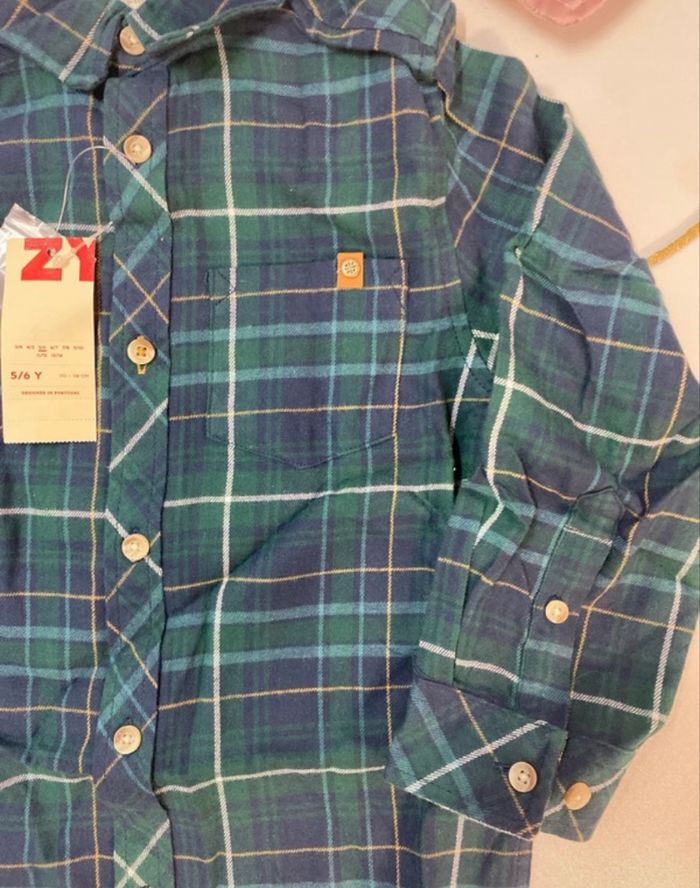 Chemise garçon - neuf - Zippy - Taille 5 ans - photo numéro 5