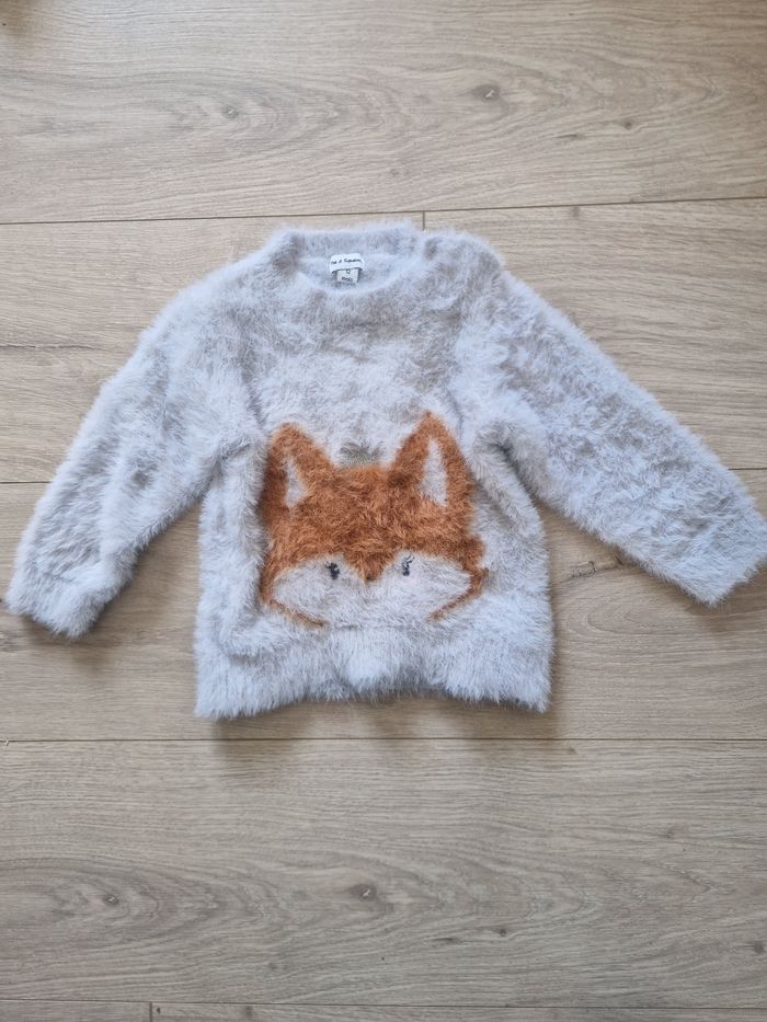 Pull en fourrure bébé Pat et Ripaton 12 mois