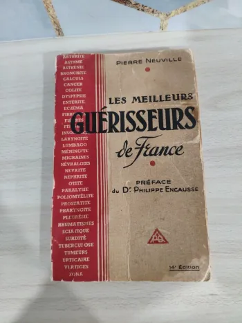 Livre les meilleurs guérisseurs France Neuville