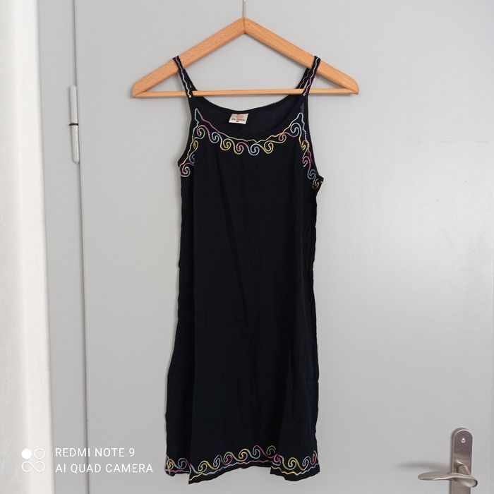 Robe noire ethnique t38 - photo numéro 5