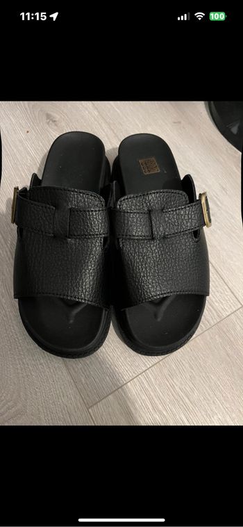 Mules à plate-forme
