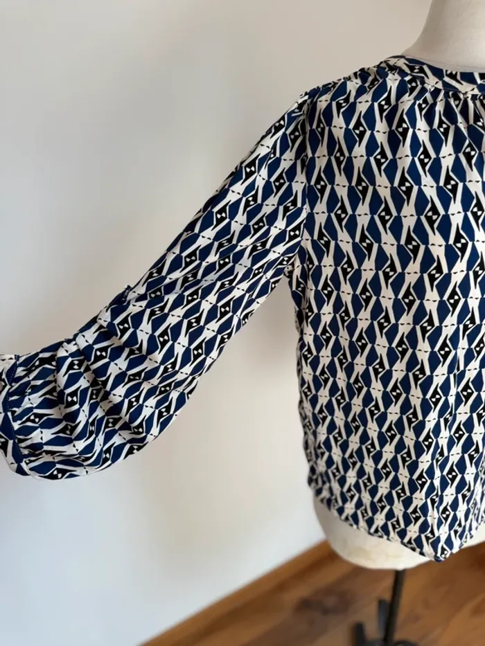 Belle blouse fluide neuve avec étiquette Akoz 🌸 L 40 - photo numéro 2