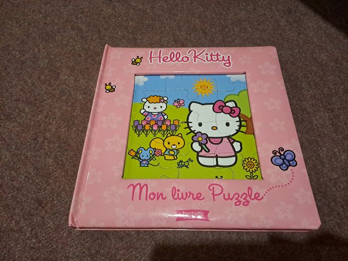 Jeux de société + puzzle hello kitty - photo numéro 2