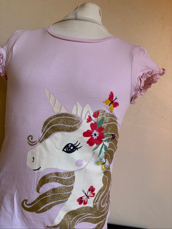 T-shirt fille taille 134 - photo numéro 2