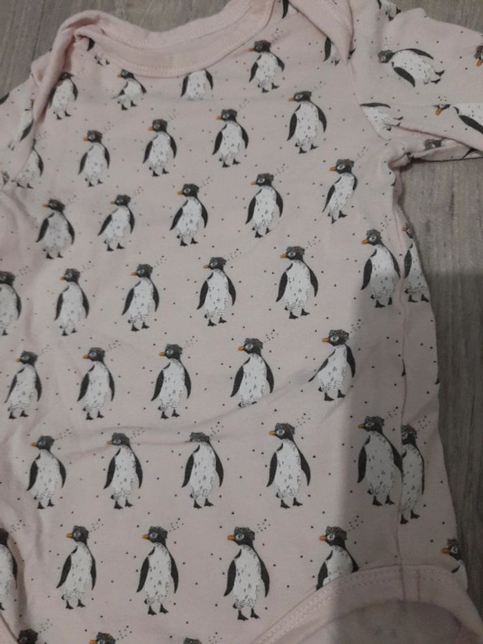 Body pingouins 6 mois - photo numéro 2