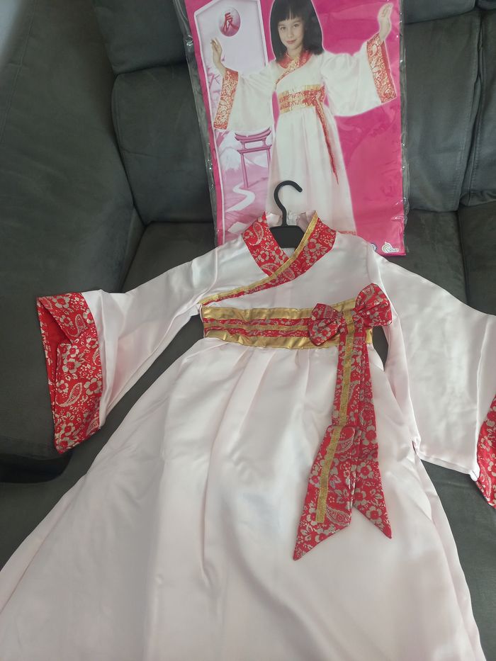 Robe déguisement chinoise japonaise 5/7 ans césar